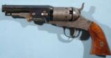 CIVIL WAR ERA FACTORY ENGRAVED MANHATTAN .31 CAL. PERCUSSION POCKET REVOLVER CA. 1860-61. - 2 of 8