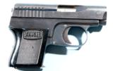 NEAR NEW MAUSER MODEL WTP TYPE 1 SEMI-AUTO 6.35MM POCKET PISTOL IN ORIG. BOX CA. 1920’S.- 3 of 7