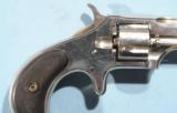MINT UNFIRED REMINGTON-SMOOT NO. 1 .30RF SHORT CAL. REVOLVER IN ORIGINAL BOX CA. 1870’S. - 5 of 7