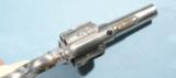 NEAR MINT FACTORY ENGRAVED REMINGTON NEW MODEL NO. 4 SMOOT .38RF CAL. REVOLVER IN ORIG. BOX CA. 1880’S.- 8 of 9