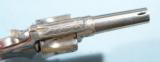 NEAR MINT FACTORY ENGRAVED REMINGTON NEW MODEL NO. 4 SMOOT .38RF CAL. REVOLVER IN ORIG. BOX CA. 1880’S.- 9 of 9