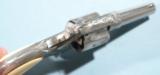NEAR MINT FACTORY ENGRAVED REMINGTON NEW MODEL NO. 4 SMOOT .38RF CAL. REVOLVER IN ORIG. BOX CA. 1880’S.- 7 of 9