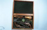 CASED PAIR RARE REMINGTON BEALS 1ST MODEL .31 CAL. PERCUSSION POCKET REVOLVERS WITH CONSECUTIVE SERIAL NUMBERS CA. 1858. - 2 of 7