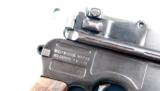 MAUSER C96 or 1896 MODEL BROOMHANDLE 7.63 SEMI-AUTO PISTOL.- 4 of 7