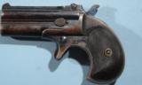 EXCELLENT REMINGTON ARMS CO. TYPE II BLUED .41RF CAL. O/U DOUBLE DERRINGER IN ORIGINAL BOX CA. 1890’S.
- 2 of 8
