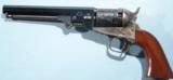 SUPERB NEAR NEW CIVIL WAR MANHATTAN .36 CAL. 6 ½” FIVE SHOT PERC. NAVY REVOLVER MARKED B. KITTREDGE & CO./CIN.O. CA. 1864. - 1 of 10