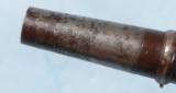 SUPERB EARLY REMINGTON ARMS CO. BALL & CLAW .31 CAL. PERCUSSION GUTTA PERCHA CANE GUN ca. 1850’s. - 8 of 8