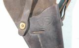 WW2 OR WWII U.S. LEATHER M3 SHOULDER HOLSTER BY ENGER KRESS FOR 1911 OR 1911A1. - 3 of 5