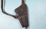 WW2 OR WWII U.S. LEATHER M3 SHOULDER HOLSTER BY ENGER KRESS FOR 1911 OR 1911A1. - 4 of 5