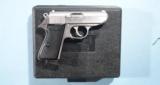 WALTHER PPK/S .380 CAL. SEMI-AUTO PISTOL CIRCA 1980’S NEW IN ORIG. BOX W/ INSTRUCTION BOOKLET. - 1 of 2