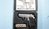 WALTHER PPK/S .380 CAL. SEMI-AUTO PISTOL CIRCA 1980’S NEW IN ORIG. BOX W/ INSTRUCTION BOOKLET. - 2 of 2