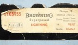 BELGIAN BROWNING SUPERPOSED DIANA GRADE 12GA. SKEET SHOTGUN, CIRCA 1968. - 8 of 8
