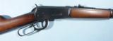 WINCHESTER MODEL 94 LEVER ACTION .32 WS CAL. CARBINE CIRCA 1958. - 1 of 7