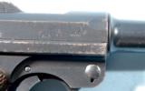 WW2 DWM NAZI ARMY ARSENAL HEERS ZEUGAMT REBUILD 9MM LUGER PISTOL CA. 1940. - 6 of 8