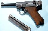 WW2 DWM NAZI ARMY ARSENAL HEERS ZEUGAMT REBUILD 9MM LUGER PISTOL CA. 1940. - 1 of 8