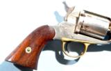 SUPERIOR REMINGTON NEW MODEL NAVY .38RF CAL. FACTORY EJECTOR CONVERSION REVOLVER CIRCA 1870. - 5 of 8
