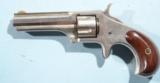 RARE REMINGTON-SMOOT #1 NEW MODEL .30 RF SHORT CAL. REVOLVER W/EARLY REVOLVING RECOIL SHIELD CA. 1870’S. - 1 of 7