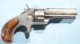 RARE REMINGTON-SMOOT #1 NEW MODEL .30 RF SHORT CAL. REVOLVER W/EARLY REVOLVING RECOIL SHIELD CA. 1870’S. - 2 of 7
