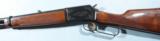 BROWNING BL 22 DELUXE GRADE II ENGRAVED LEVER ACTION .22 S,L,LR CAL. RIFLE CA. 1980’S NEW UNFIRED IN ORIG. BOX W/BOOKLET.
- 3 of 7
