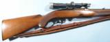 EARLY WINCHESTER MODEL 88 LEVER ACTION .308 WIN. CAL. RIFLE CA. 1958 W/WEAVER V4.5 SCOPE.
- 3 of 9