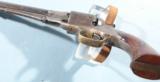 CIVIL WAR ERA REMINGTON NEW MODEL POLICE .36 CAL. REVOLVER WITH FACTORY SILVER PLATED FRAME CA. 1864-5. - 8 of 8