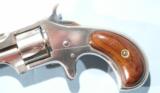 BRILLIANT MINT REMINGTON SMOOT #1 30RF SHORT CAL. POCKET REVOLVER CIRCA 1870’S.- 5 of 8