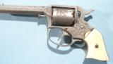 FACTORY ENGRAVED REMINGTON RIDER D.A. 31RF CAL CONVERSION REVOLVER FROM THE ELLWOOD JONES COLLECTION. - 2 of 7