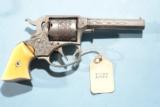 FACTORY ENGRAVED REMINGTON RIDER D.A. 31RF CAL CONVERSION REVOLVER FROM THE ELLWOOD JONES COLLECTION. - 1 of 7