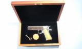 COLT 1911A1OR 1911-A1 GOVERNMENT MODEL SILVER STAR .45ACP PISTOL NEW UNFIRED IN ORIG. DISPLAY CASE.- 1 of 4