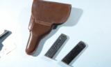 NEW IN RED BOX INTERARMS WALTHER P-38 OR P1 9MM PISTOL WITH BROWN HOLSTER, CIRCA 1966. - 6 of 7