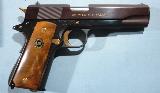 AUTO-ORDNANCE WW2 AMER. HISTORICAL ASSN. COMMEMORATIVE 1911-A1 OR 1911A1 PISTOL CA. 1985 NIB IN DISPLAY CASE W/PAPERS. - 3 of 8