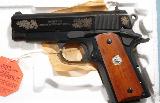 COLT CUSTOM SHOP SERIES 80 OFFICER’S COMMENCEMENT .45 ACP UNFIRED NEW IN BOX W/DISPLAY CASE. - 2 of 8