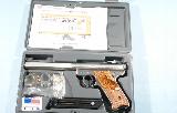 RUGER MARK II COMPETITION TARGET .22LR SEMI-AUTO PISTOL W/RINGS NEW UNFIRED W/BOX & PAPERS. - 1 of 5