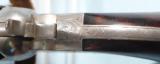 CIVIL WAR ERA MANHATTAN FIREARMS CO. FACTORY ENGRAVED 31 CAL. PERCUSSION POCKET REVOLVER CA. 1863. - 6 of 8