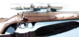 RUGER ALL-WEATHER MODEL 77/17 OR 77 .17HMR BOLT ACTION STAINLESS RIFLE WITH LEUPOLD SCOPE.
- 1 of 5