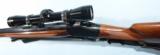 LIKE NEW BROWNING MODEL 1885 .22-250 HIGH WALL SINGLE SHOT VARMINT RIFLE WITH LEUPOLD SCOPE. - 1 of 6
