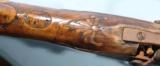 REVOLUTIONARY WAR ERA PENNSYLVANIA LONGRIFLE SIGNED G. SCHROYER W/ORNATE RAISED CARVED STOCK. - 7 of 11