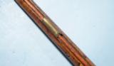 REVOLUTIONARY WAR ERA PENNSYLVANIA LONGRIFLE SIGNED G. SCHROYER W/ORNATE RAISED CARVED STOCK. - 11 of 11
