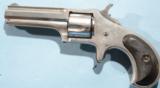 SCARCE REMINGTON-SMOOT #2 .32 RF CAL. LONG CYLINDER POCKET REVOLVER CIRCA 1870’S. - 2 of 6