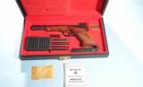 CASED NEW UNFIRED BROWNING MEDALIST .22LR SEMI-AUTO TARGET PISTOL CA. 1980’S.
- 2 of 4