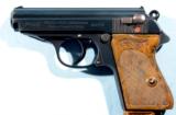 SUPERIOR WW2 MAUSER CROWN/N PPK 7.65 CAL. SEMI-AUTO PISTOL CA. 1938. - 2 of 8