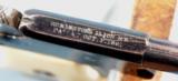 BRILLIANT BLUED REMINGTON VEST POCKET 22RF CAL. SAW HANDLE DERRINGER CA. 1860’S. - 5 of 6