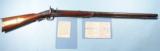 WAR OF 1812 HARPER’S FERRY 1ST. BALTIMORE SHARP SHOOTERS MODEL 1803 RIFLE W/ FRANCIS SCOTT KEY FAMILY PROVENANCE. - 1 of 14