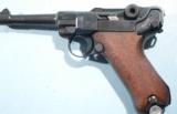 WW2 MAUSER S/42 LUGER 9MM PISTOL DATED 1939. - 2 of 7