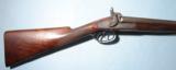 CIVIL WAR ERA RICHMOND, VIRGINIA 12 GA. PERCUSSION DOUBLE BARREL SHOTGUN SIGNED T.W. TIGNOR CA. 1850’S-60’S.
- 3 of 10