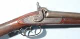 CIVIL WAR ERA RICHMOND, VIRGINIA 12 GA. PERCUSSION DOUBLE BARREL SHOTGUN SIGNED T.W. TIGNOR CA. 1850’S-60’S.
- 1 of 10