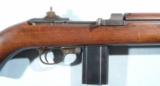 EXCELLENT WW2 SAGINAW U.S. M1 OR M-1 .30 CAL CARBINE DATED 9-43.
- 1 of 12