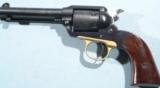 UNFIRED CONDITION RUGER BEARCAT .22LR SINGLE ACTION REVOLVER, CIRCA 1959. - 2 of 6