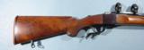 RUGER NO. 1 AB OR #1 A-B LIGHT SPORTER SINGLE SHOT 1ST YEAR PRODUCTION .308 WIN. CAL. RIFLE CIRCA. 1966. - 3 of 9