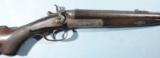 R.B. RODDA & CO. LONDON .360 2 3/4" BPE DOUBLE RIFLE WITH HAMMERS.
- 1 of 14